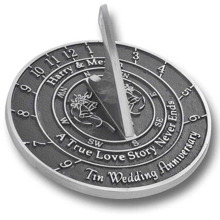 10th Anniversary Sundial