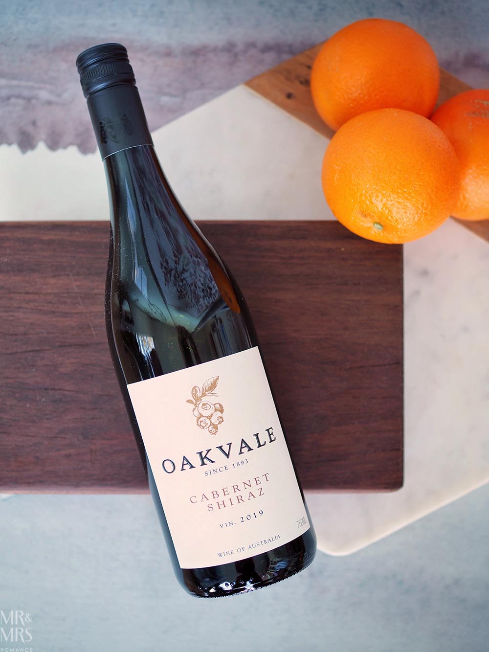 Winter wine - Oakvale Cabernet Shiraz