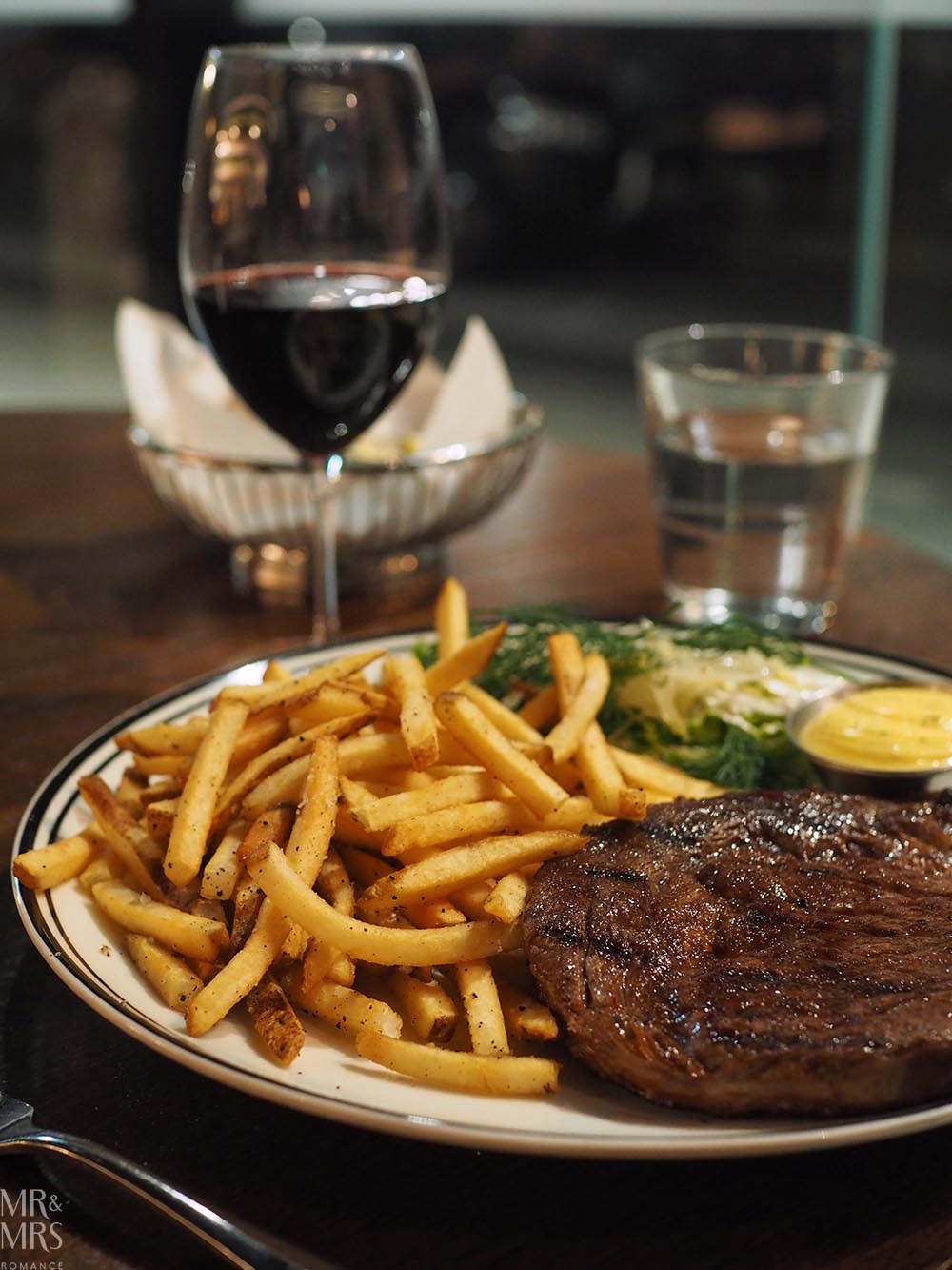 Where to eat in the Sunshine Coast - Market Bistro, Maroochydore - main of steak and fries