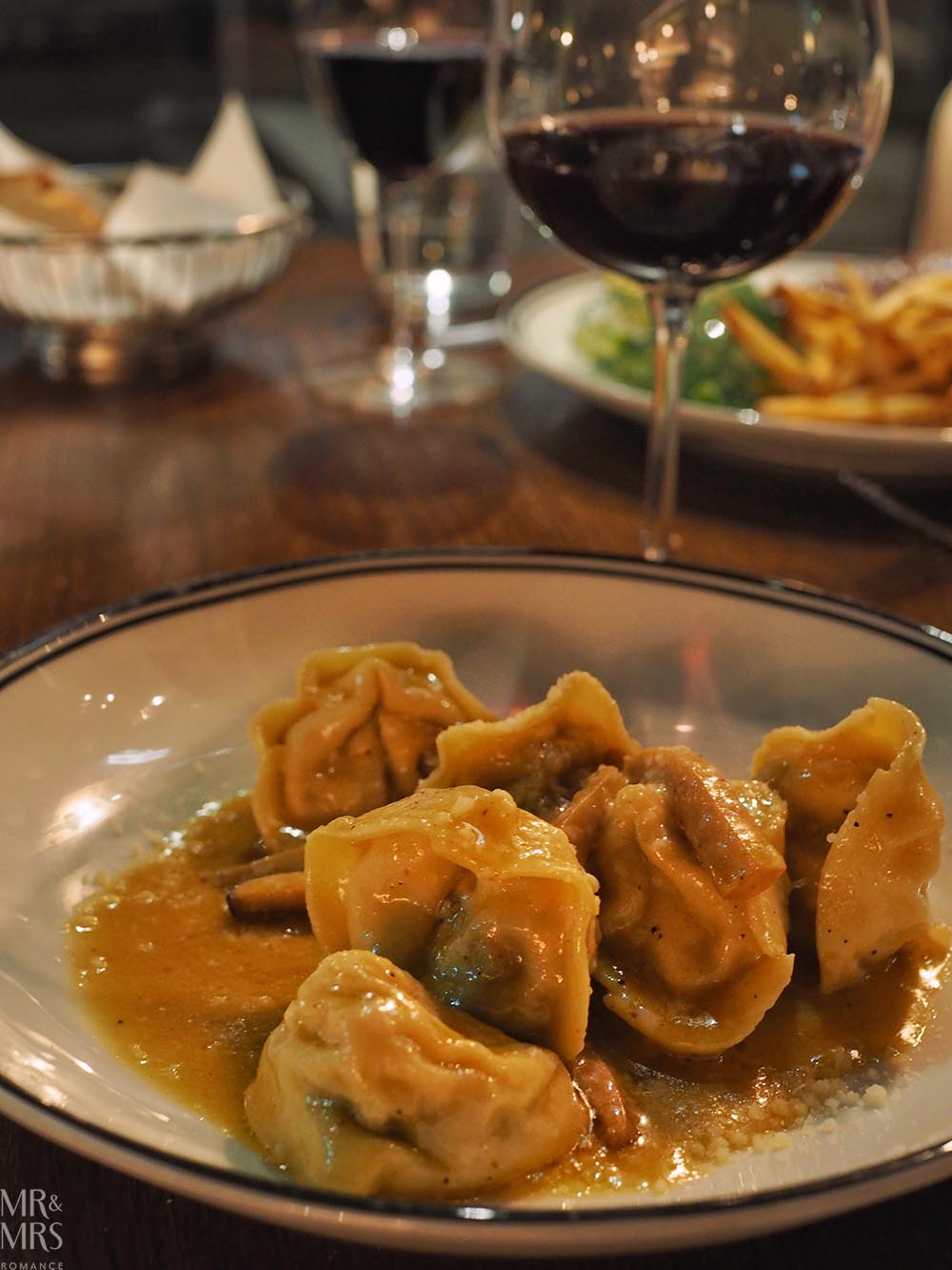 Where to eat in the Sunshine Coast - Market Bistro, Maroochydore - main of duck tortelloni