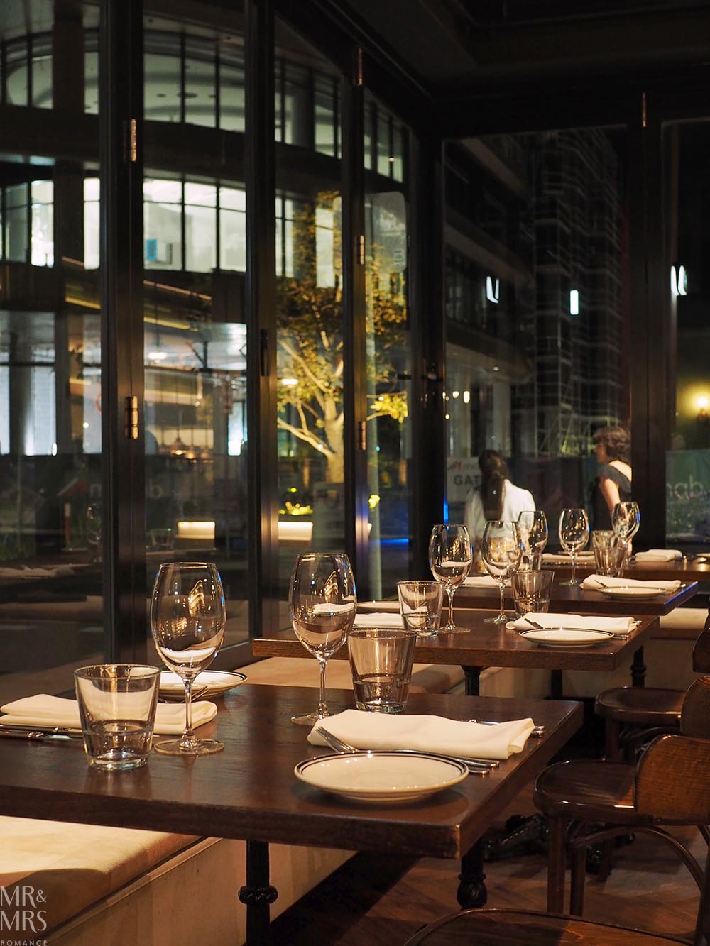 Where to eat in the Sunshine Coast - Market Bistro, Maroochydore - place setting