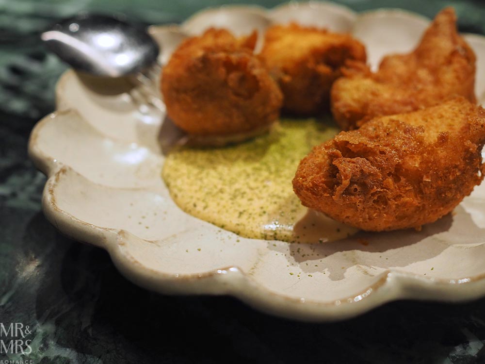 Essa Restaurant, Brisbane - chickpea beignet