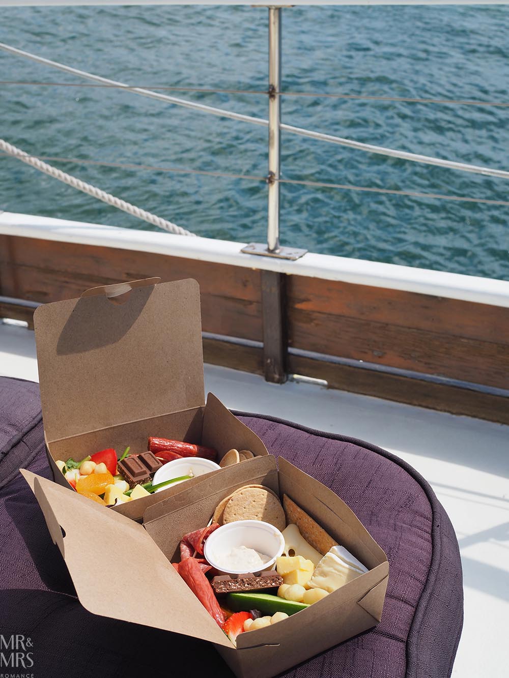 Lunch on Saltwater Ecotours Sunshine Coast