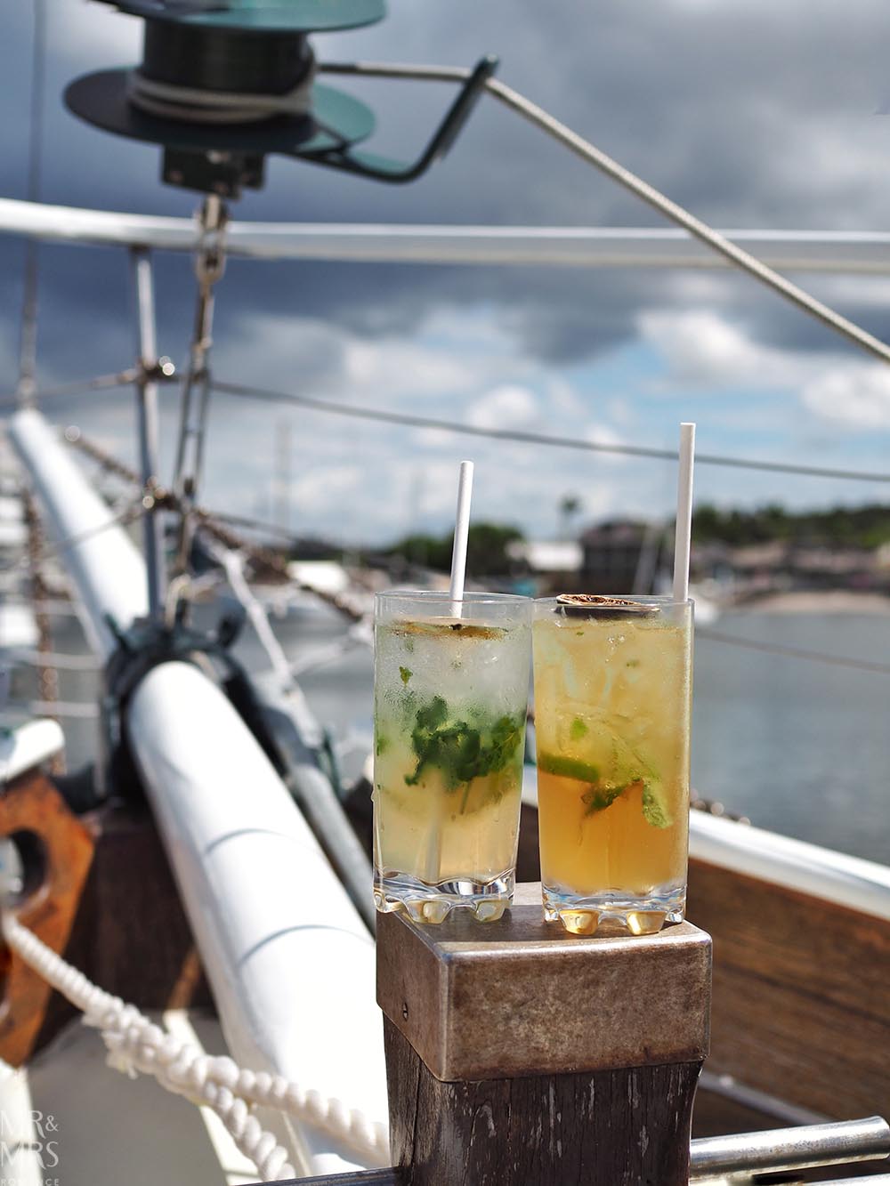 Cocktail on Saltwater Eco Tours