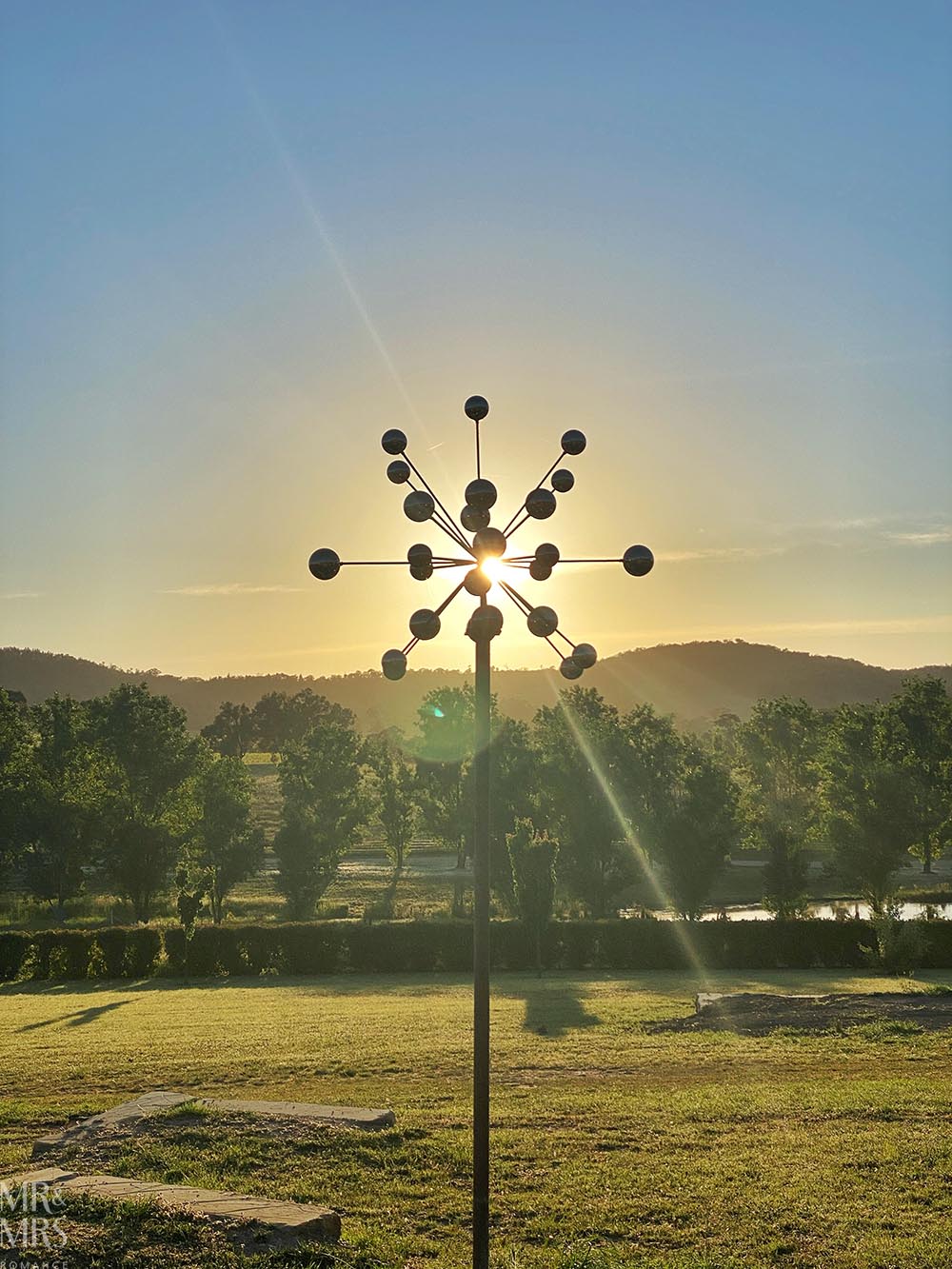 Rosby Wines Sculptures in the Garden event Mudgee NSW